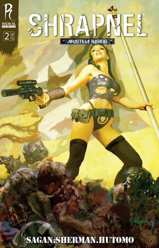 Shrapnel Aristeia Rising Issue 2 Mark Long Nick Sagan M Zachary Sherman