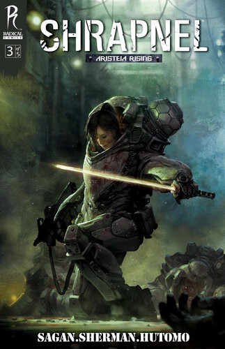 Shrapnel Aristeia Rising Issue 3 Mark Long Nick Sagan M Zachary Sherman