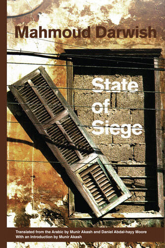 State Of Siege Mahmoud Darwish