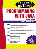 Schaums Outline Of Programming With Java 2nd Edition John Hubbard