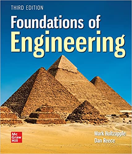 Foundations Of Engineering 3rd Edition Mark Holtzapple Dan Reece