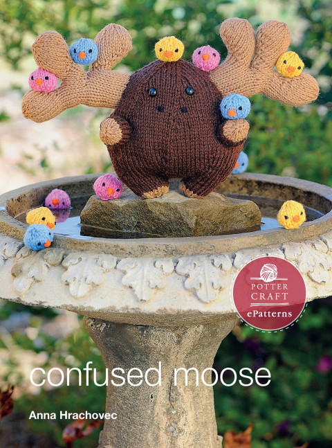 Confused Moose Epattern From Knitting Mochimochi Potter Craft Epatterns 1st Edition Hrachovec