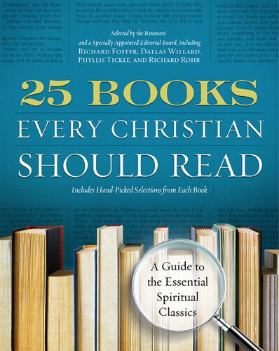 25 Books Every Christian Should Read Renovare