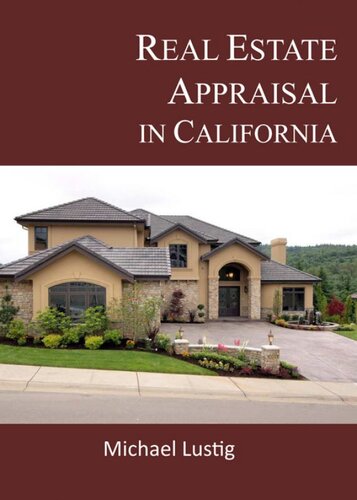 Real Estate Appraisal In California Michael Lustig