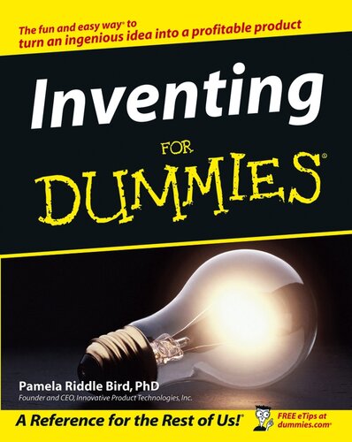 Inventing For Dummies Pamela Riddle Bird