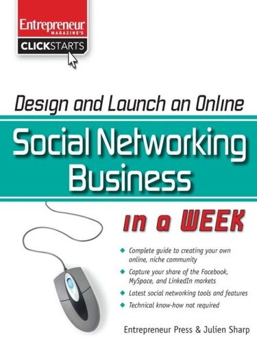Design And Launch An Online Social Networking Business In A Week Julien Sharp