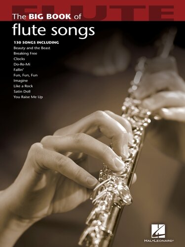 Big Book Of Flute Songs Songbook Hal Leonard Corp