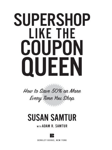 Supershop Like The Coupon Queen Susan Samtur Adam R Samtur