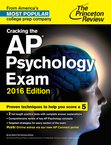 Cracking The Ap Psychology Exam 2016 Edition Princeton Review