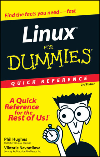 Linux For Dummies Quick Reference Phil Hughes Viktorie Navratilova