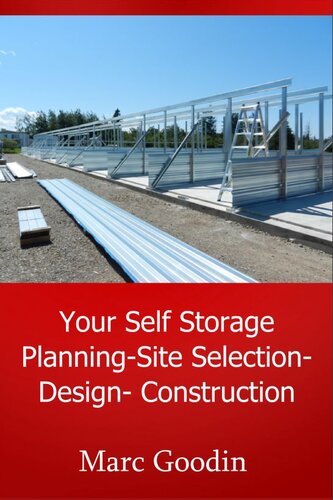 Your Self Storage Planningsite Selectiondesignconstruction Marc Goodin