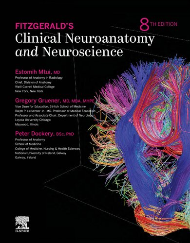 Fitzgeralds Clinical Neuroanatomy And Neuroscience 8th Edition Estomih Mtui