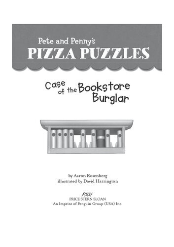 Case Of The Bookstore Burglar Aaron Rosenberg