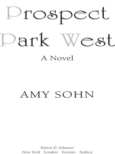Prospect Park West Amy Sohn