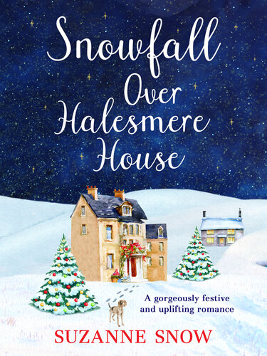 Snowfall Over Halesmere House Suzanne Snow