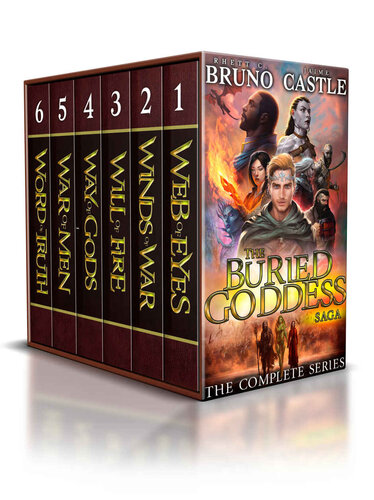 The Buried Goddess Saga The Complete Series Bruno Rhett C Castle Jaime