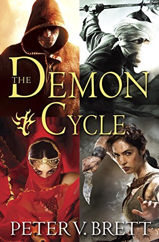 The Demon Cycle 4book Bundle The Warded Man The Desert Spear The Daylight War The Skull Throne Peter V Brett