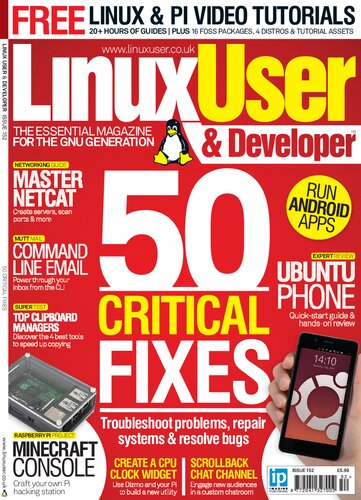 Linux User Developer 152 50 Critical Fixes Gavin Thomas
