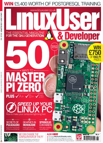 Linux User Developer 160 50 Ways To Master Pi Zero Gavin Thomas Editor