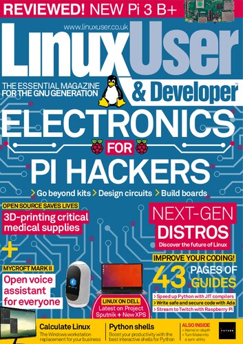 Linux User Developer 190 Electronics For Pi Hackers Chris Thornett