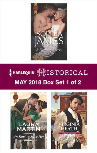 Harlequin Historical May 2018box Set 1 Of 2 Sophia James Laura Martin Virginia Heath