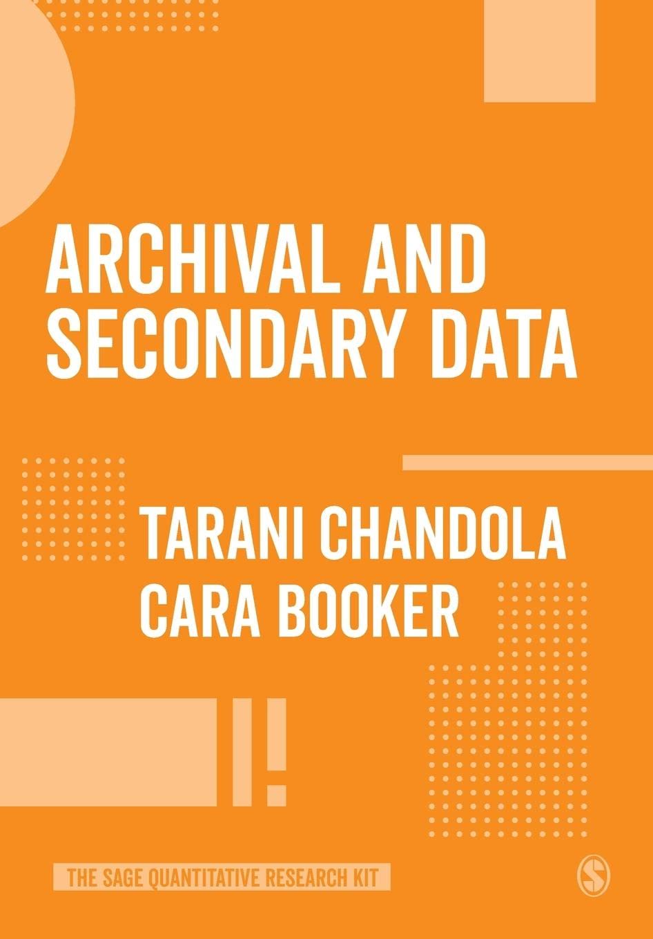 Archival And Secondary Data Tarani Chandola Cara Booker