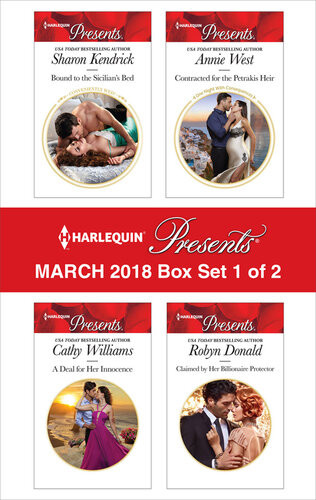 Harlequin Presents March 2018 Set 1 Of 2 Sharon Kendrick Cathy Williams