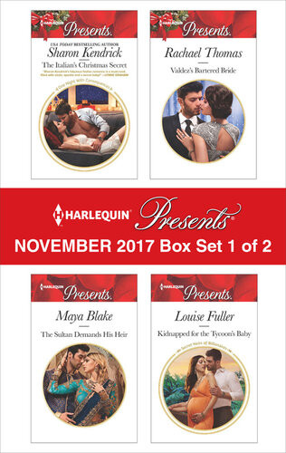 Harlequin Presents November 2017box Set 1 Of 2 Sharon Kendrick Maya Blake Rachael Thomas Louise Fuller