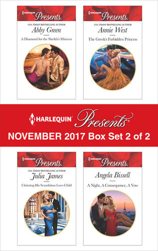 Harlequin Presents November 2017box Set 2 Of 2 Abby Green Julia James Annie West Angela Bissell