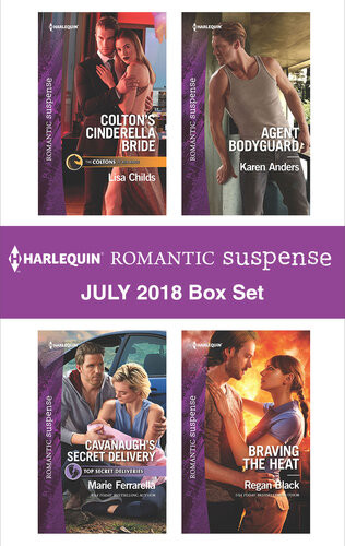 Harlequin Romantic Suspense 072018 Coltons Cinderella Bridecavanaughs Secret Deliveryagent Bodyguardbraving The Heat Lisa Childs