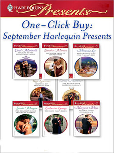 September Harlequin Presents Carol Marinelli Sandra Marton Miranda Lee Kim Lawrence Carole Mortimer Sarah Morgan Catherine George Margaret Mayo