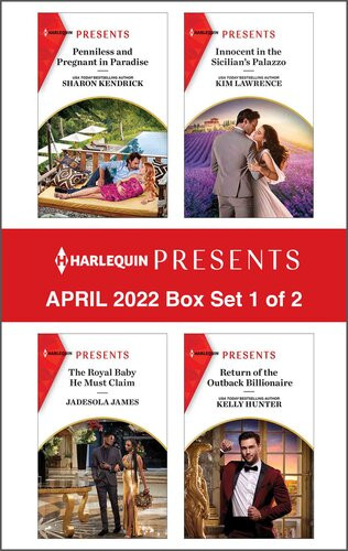 Harlequin Presents April 2022 Box Set 1 Of 2 Sharon Kendrick Jadesola James Kim Lawrence Kelly Hunter