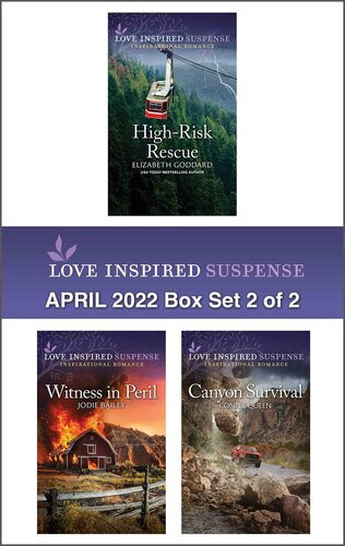 Love Inspired Suspense April 2022 Box Set 2 Of 2 Elizabeth Goddard Jodie Bailey Connie Queen