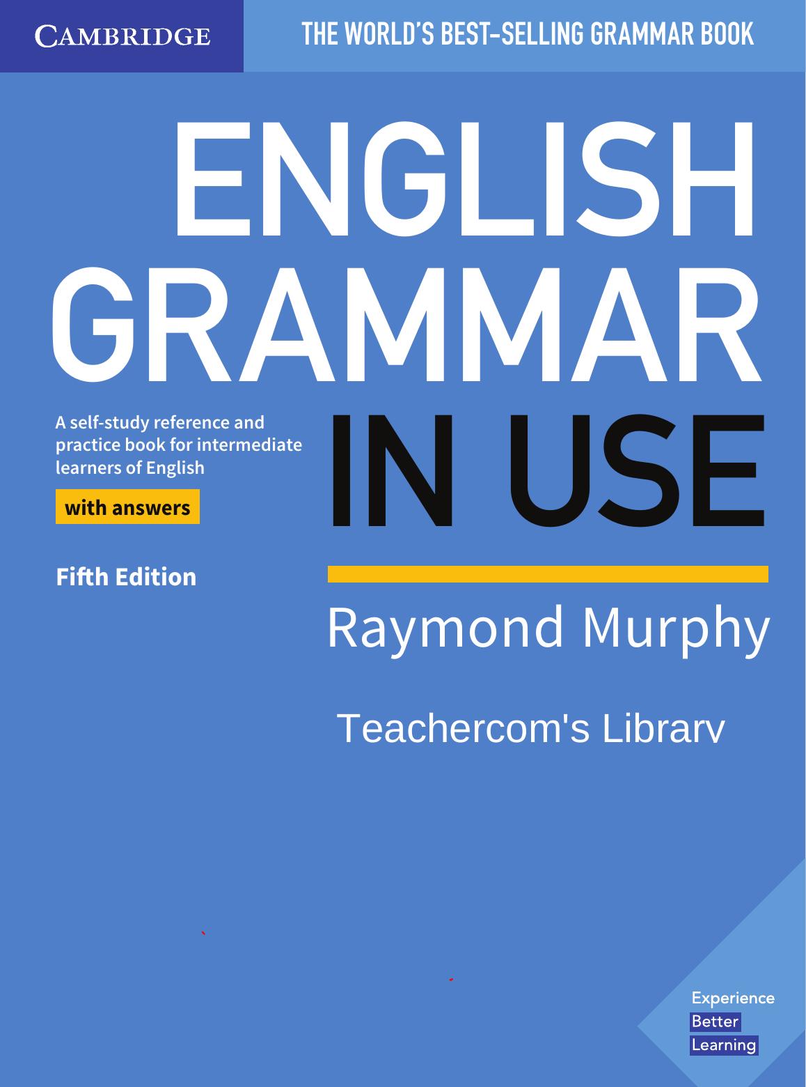 English Grammar In Use Fifth Edition Without Exercises Fifth Raymond Murphy
