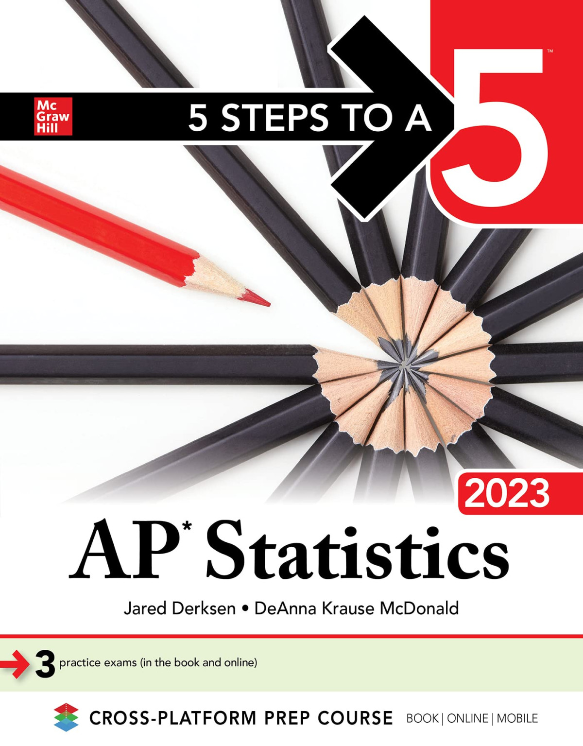5 Steps To A 5 Ap Statistics 2023 1st Edition Jared Derksen