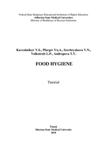 Food Hygiene Tutorial