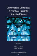 Commercial Contracts 5th Edition Saleem Sheikh Susan Singleton