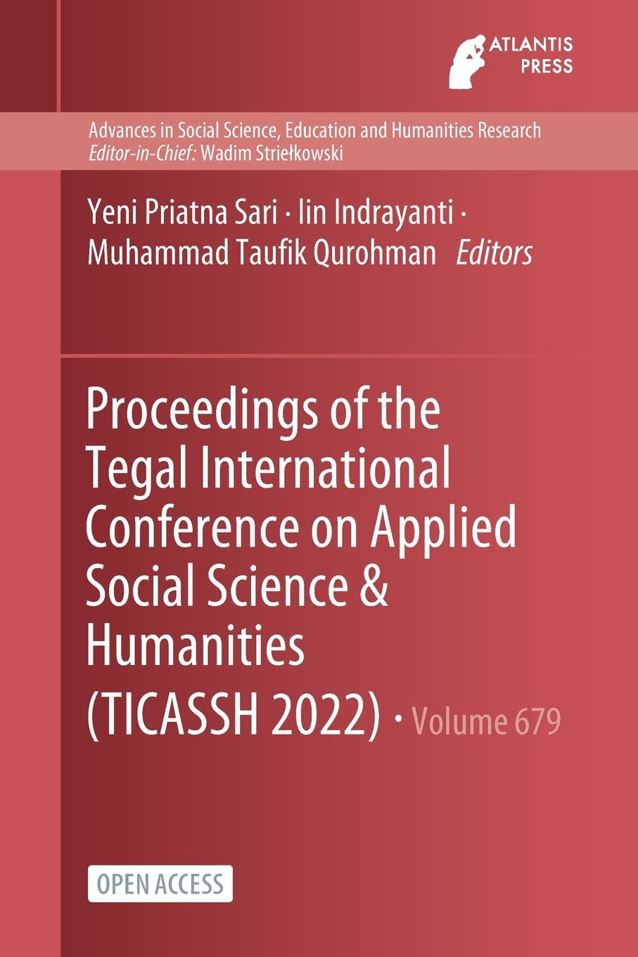 Proceedings Of The Tegal International Conference On Applied Social Science Humanities Ticassh 2022 Yeni Priatna Sari