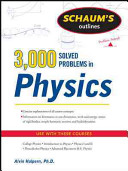 Schaums 3000 Solved Problems In Physics Alvin Halpern