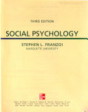 Social Psychology 3rd Edition Stephen L Franzoi