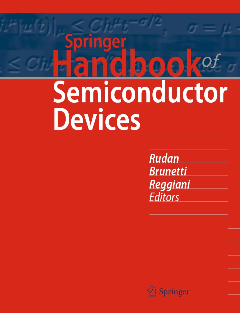 Springer Handbook Of Semiconductor Devices Massimo Rudan Rossella Brunetti