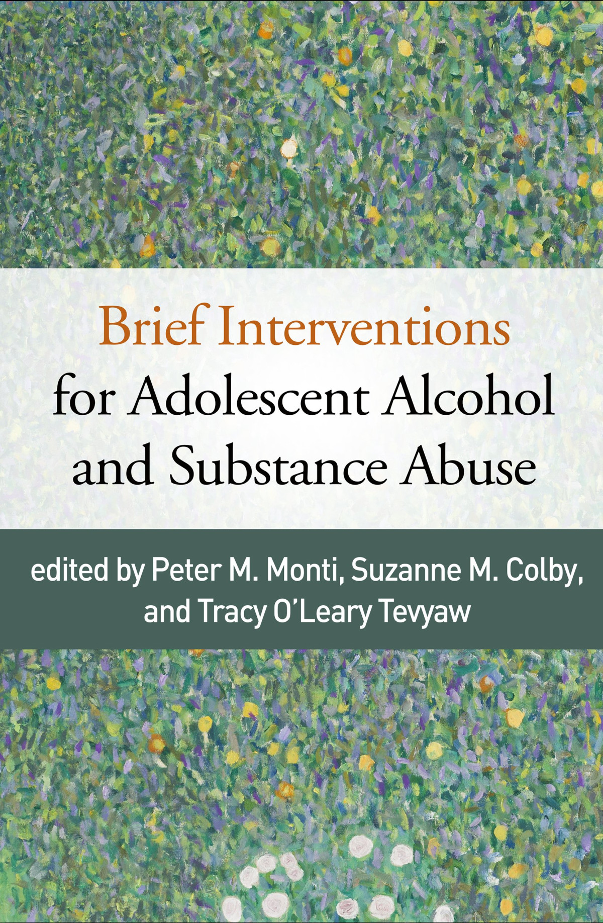 Brief Interventions For Adolescent Alcohol And Substance Abuse 1st Edition Peter M Monti