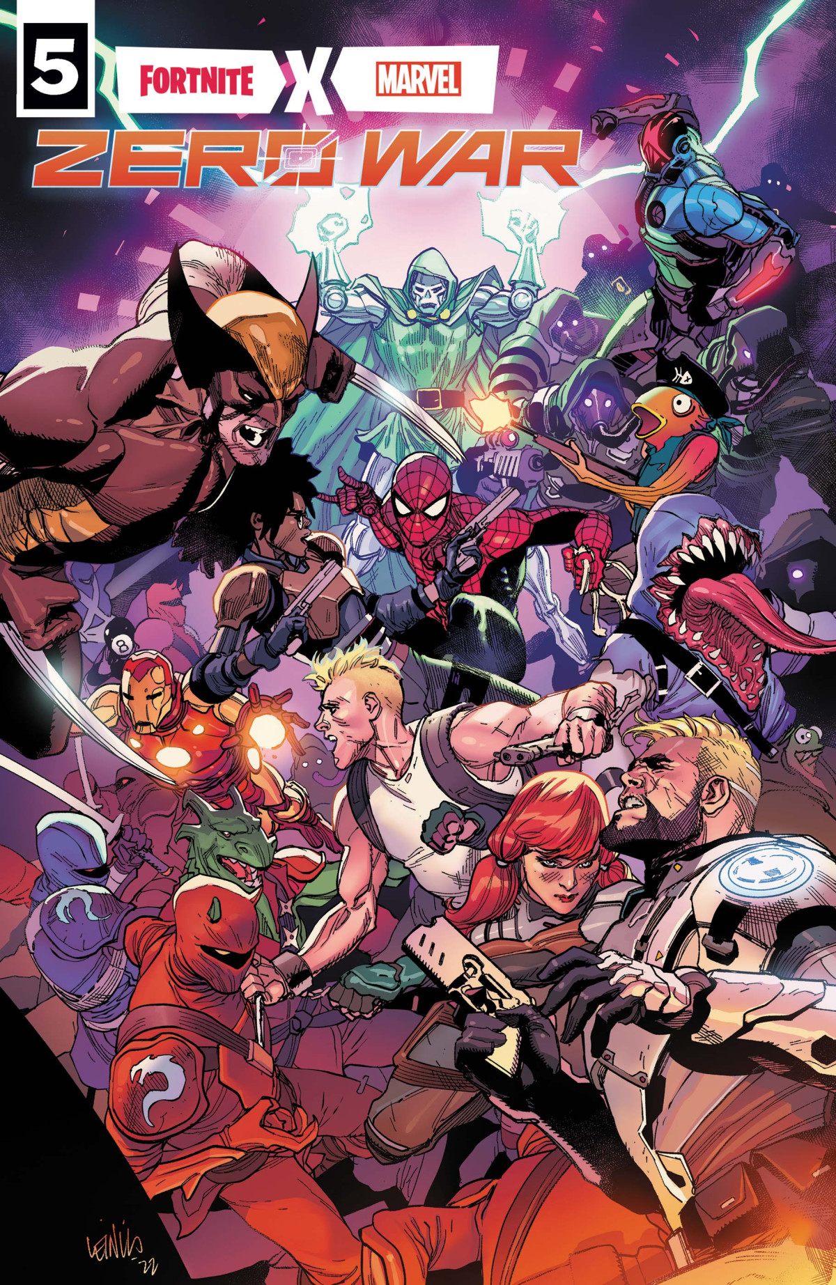 Fortnite X Marvel Zero War 2022 5 Christos N Gage Donald Mustard