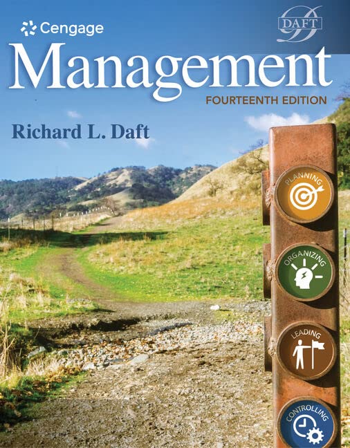 Management 14e 14th Richard L Daft