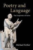 Poetry And Language Michael Ferber