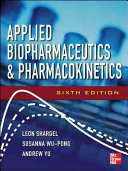Applied Biopharmaceutics Pharmacokinetics Sixth Edition 6th Edition Leon Shargel