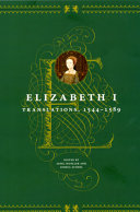 Elizabeth I Translations 15441589 Elizabeth I