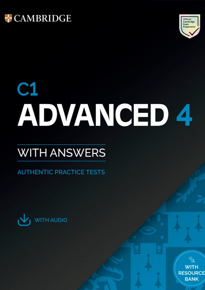 Cambridge C1 Advanced 4 Students Book With Answers Cae Practice Tests 1st Edition Cambridge