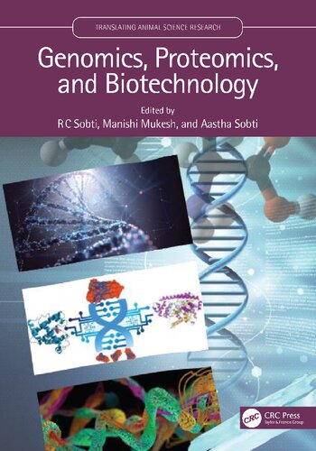 Genomics Proteomics And Biotechnology Rc Sobti Manishi Mukesh