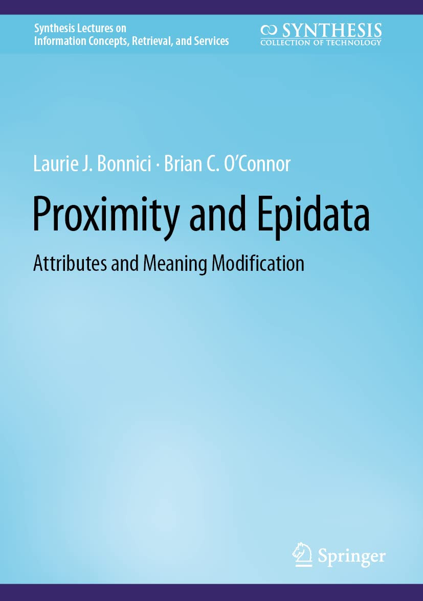 Proximity And Epidata Attributes And Meaning Modification Laurie J Bonnici